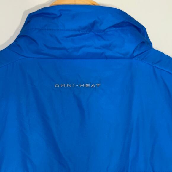 Columbia Omni-Heat Blue Light Puffer Vest, Men's Size XXL / 2XL - Picture 7 of 8